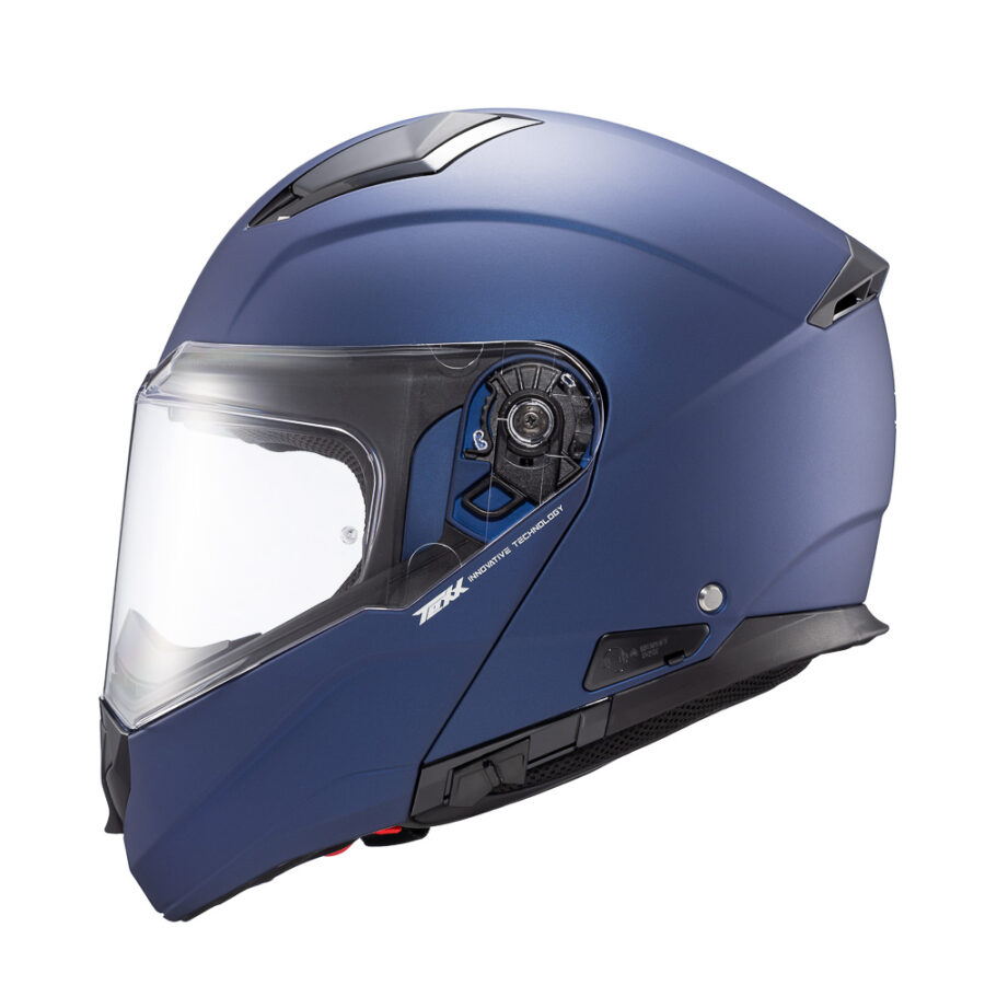 Capacete Texx Escam Kratos Solid Azu Fosc 61 [F016] - Image 2