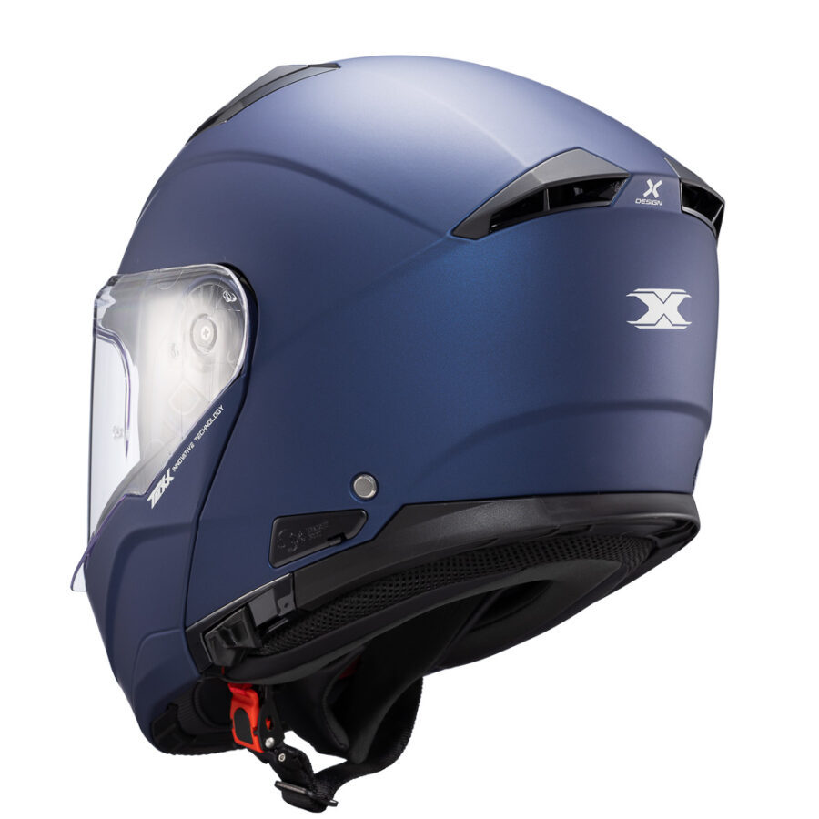 Capacete Texx Escam Kratos Solid Azu Fosc 61 [F016] - Image 3