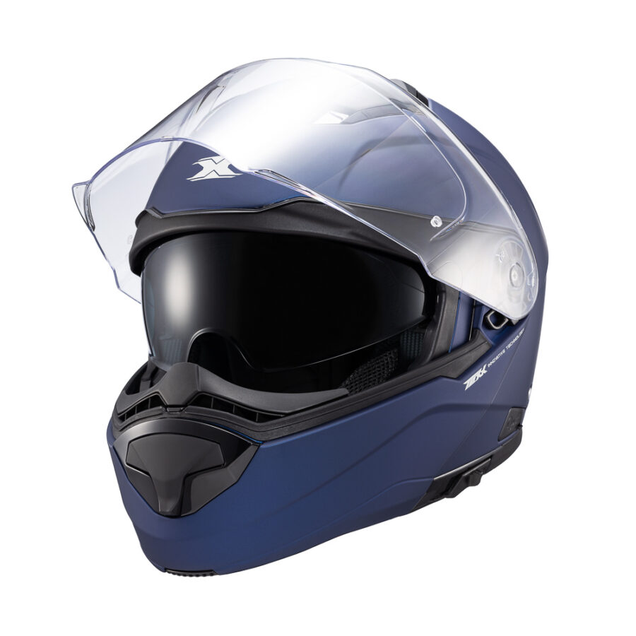 Capacete Texx Escam Kratos Solid Azu Fosc 61 [F016] - Image 6